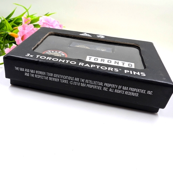 Toronto Raptors and Coors Light Set of 3 Pins - Picture 3 of 3